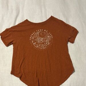 Shyanne Rust Short Sleeve Tee